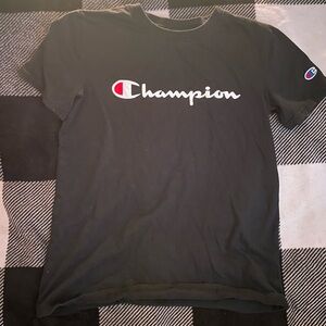 Champion Athleticwear Tee in Black